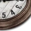 15.5" Vintage Wall Clock with Distressed Dial Bronze - Westclox -Glas24 Shop unnamed file 1048