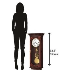 Howard Miller 613637 Howard Miller Lewis Wall Clock 613637 Windsor Cherry