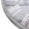 28" Galvanized Plank Roman Numerical Round Wall Clock Metal/Washed Wood - Patton Wall Decor -Glas24 Shop unnamed file 1062