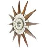 31" Nova Walnut Wall Clock Gold - Infinity Instruments -Glas24 Shop unnamed file 1065