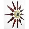 30" Metal Orion Wall Clock Walnut Brown - Infinity Instruments -Glas24 Shop unnamed file 1070