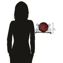 Howard Miller 645649 Howard Miller Marisa Tabletop Clock 645649