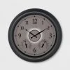 18" Glass Wall Clock Therm/Hygrometer With LED Silver - AcuRite -Glas24 Shop unnamed file 1129