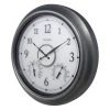 18" Glass Wall Clock Therm/Hygrometer With LED Silver - AcuRite -Glas24 Shop unnamed file 1130