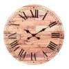 Wooden Roman Numeral Wall Clock Brown - Stonebriar Collection -Glas24 Shop unnamed file 1141