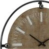 River Parks Studio Delaney Matte Black and Brown 28 1/4" Round Wall Clock -Glas24 Shop unnamed file 1159