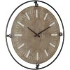 River Parks Studio Delaney Matte Black and Brown 28 1/4" Round Wall Clock -Glas24 Shop unnamed file 1160