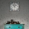 15.7" x 15.7" Decorative Farmhouse Wooden Wall Clock Blue/White - Stonebriar Collection 5 15.7" x 15.7" Decorative Farmhouse Wooden Wall Clock Blue/White - Stonebriar Collection -Glas24 Shop unnamed file 1172