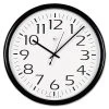 Universal Office UNIVERSAL Round Wall Clock Black 12" 11641 -Glas24 Shop unnamed file 1193