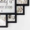 Worth Every Second' Picture Frame Collage Wall Clock Black - Crystal Art Gallery -Glas24 Shop unnamed file 1217