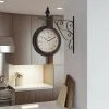 Double Sided Iron Wall Clock Black - Yosemite Home Decor -Glas24 Shop unnamed file 1226
