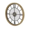 Olivia & May Contemporary Wood and Iron Analog Wall Clock - Olivia & May -Glas24 Shop unnamed file 1239