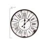 24" Round Metal & Wood Wall Clock White - 3R Studios -Glas24 Shop unnamed file 1251