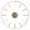 30" x 30" Large Round Stainless Steel Modern Wall Clock Gold - Venus Williams Collection -Glas24 Shop unnamed file 1259