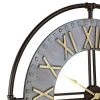 River Parks Studio Industry 33" Wide Steel and Gold Open-Face Wall Clock -Glas24 Shop unnamed file 1263