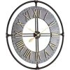 River Parks Studio Industry 33" Wide Steel and Gold Open-Face Wall Clock -Glas24 Shop unnamed file 1264