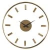 14" x 14" Round Aluminum Wall Clock with Transparent Face - Olivia & May Gold -Glas24 Shop unnamed file 1272