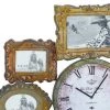 Olivia & May 25 Traditional Iron Wall Clock with Assorted Photo Frames - Olivia & May -Glas24 Shop unnamed file 1280