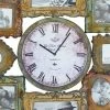 Olivia & May 25 Traditional Iron Wall Clock with Assorted Photo Frames - Olivia & May -Glas24 Shop unnamed file 1281