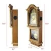 Bedford Clocks Bedford Clock Collection Classic 26 Inch Wall Clock in Golden Oak Finish -Glas24 Shop unnamed file 1288