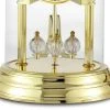 Bulova Clocks Tristan I Oval Dome Clock with Metal Base and Brass Finish, Gold -Glas24 Shop unnamed file 1290