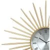 River Parks Studio Castallia Gold 28" Round Metal Wall Clock -Glas24 Shop unnamed file 1306