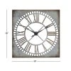 Olivia & May 36" x 36" Extra Large Galvanized Metal Wall Clock with Roman Numerals - Olivia & May -Glas24 Shop unnamed file 1312