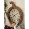 Olivia & May 27" x 19" Coastal Hemp Rope Framed Round Wall Clock - Olivia & May -Glas24 Shop unnamed file 1378