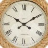 Olivia & May 27" x 19" Coastal Hemp Rope Framed Round Wall Clock - Olivia & May -Glas24 Shop unnamed file 1381