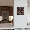 15¾" Square Wall Clock Distressed Brown - Yosemite Home Decor -Glas24 Shop unnamed file 1385