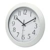 Universal Office Universal Deluxe Whisper Quiet Clock 12" White 1 AA Battery 10461 -Glas24 Shop unnamed file 1414