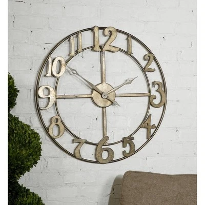 unnamed-file-1429.jpg Delevan 32" Metal Wall Clock Bronze - Uttermost -Glas24 Shop unnamed file 1429