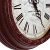 16¼" Round Wall Clock Distressed Red - Yosemite Home Decor -Glas24 Shop unnamed file 1448