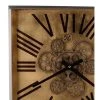 A&B Home 16" Altus Square Classic Face Wall Clock Gold - A&B Home -Glas24 Shop unnamed file 1481