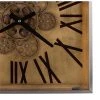 A&B Home 16" Altus Square Classic Face Wall Clock Gold - A&B Home -Glas24 Shop unnamed file 1482