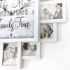 Farmhouse Shabby Chic 'Family Time' Picture Frame Collage Wall Clock White - Crystal Art Gallery -Glas24 Shop unnamed file 1501