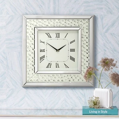 unnamed-file-1561.jpg River Parks Studio Cielo Mirrored 20" Square Wall Clock -Glas24 Shop unnamed file 1561