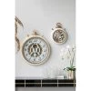 A&B Home 20.5" Urban Industrial Wall Clock White Gold - A&B Home -Glas24 Shop unnamed file 1609