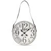 Lone Elm Studios 18.7-inch Diameter Battery-Operated White Washed Clock -Glas24 Shop unnamed file 1618