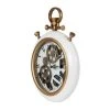 A&B Home 11" Roman Numeral Round Wall Clock White Gold - A&B Home -Glas24 Shop unnamed file 1633