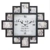 Farmhouse Shabby Chic 'This Is Us' Picture Frame Collage Wall Clock Black - Crystal Art Gallery -Glas24 Shop unnamed file 1649