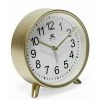 6" Tabletop Alarm Clock Matte Gold - Infinity Instruments -Glas24 Shop unnamed file 168