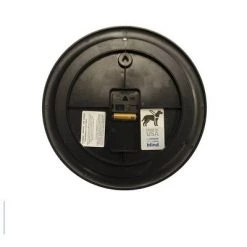 14.5" Artist Series Diane Rakocy Abundance of Love Decorative Clock Black - The Chicago Lighthouse