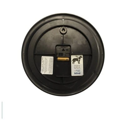 unnamed-file-1691.jpg 14.5" Artist Series Amy Diener Mesmerize Decorative Clock Black - The Chicago Lighthouse -Glas24 Shop unnamed file 1691