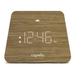 Digital Mantle Alarm Clock Lark Finish - Capello