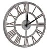 E2 Concepts 15" Galvanized Metal Wall Clock Whitewashed Gray - American Art Decor -Glas24 Shop unnamed file 1714