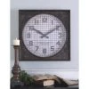 Warehouse Grill Wall Clock Rusty Iron - Uttermost -Glas24 Shop unnamed file 1720