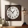 Warehouse Grill Wall Clock Rusty Iron - Uttermost -Glas24 Shop unnamed file 1722