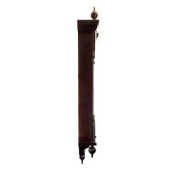 Bedford Clocks Bedford Clock Collection Grand 31 Inch Chiming Pendulum Wall Clock in Antique Mahogany Cherry Finish