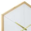 23.5" Wooden Octagon Wall Clock with Open Face White - Stonebriar Collection -Glas24 Shop unnamed file 1735